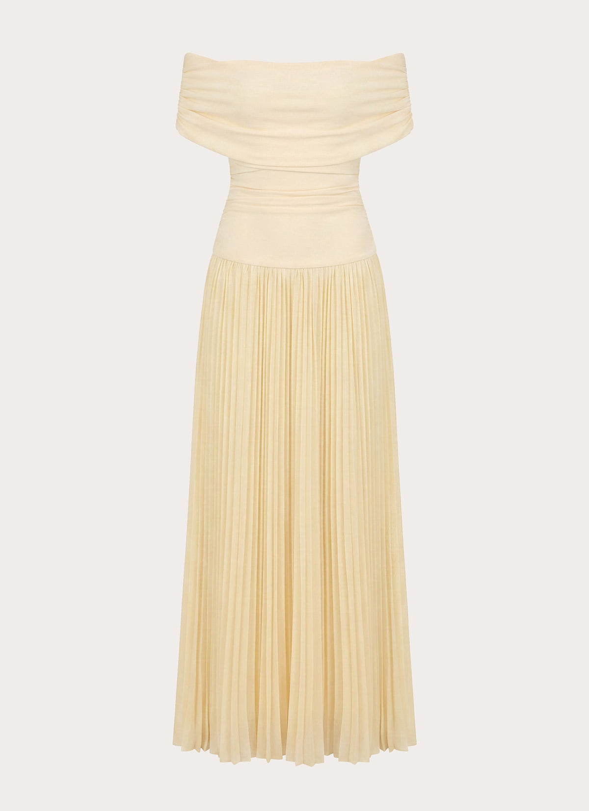 Harvest Sky Maxi Dress - Baby Yellow