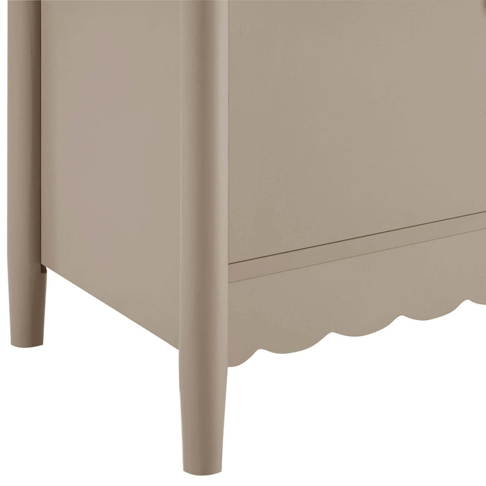 Betty 2 Door Sideboard with Drawers - Taupe - DUSK