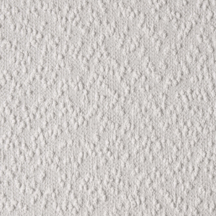 Boucle Black Out Curtains - White - DUSK