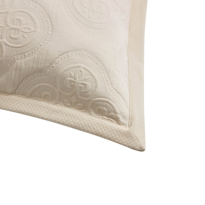 Cannes Matelassé Cushion Cover - Wheat - DUSK