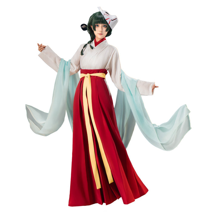【Ready For Ship】DokiDoki-R Anime The Apothecary Diaries Cosplay Maomao Festival Dress Costume Mao Mao