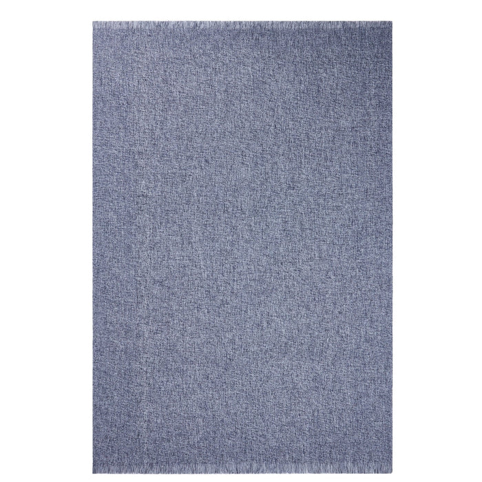 Super Soft Marled Tassel Sofa Throw - Navy - DUSK