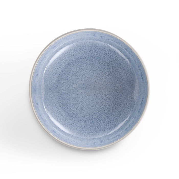 Sutton Stoneware Set of 4 Cereal Bowls - Light Blue - DUSK