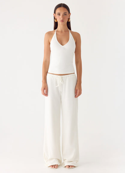 Henry Low Rise Pant - Ivory