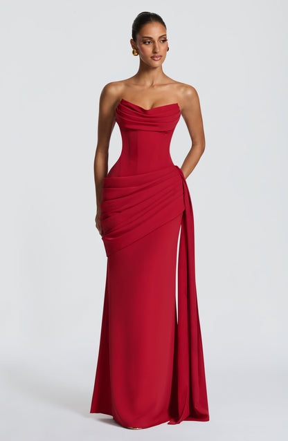 Matisse Maxi Dress - Deep Red
