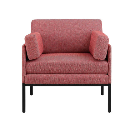 Ada Accent Chair - Berry Chevron - DUSK