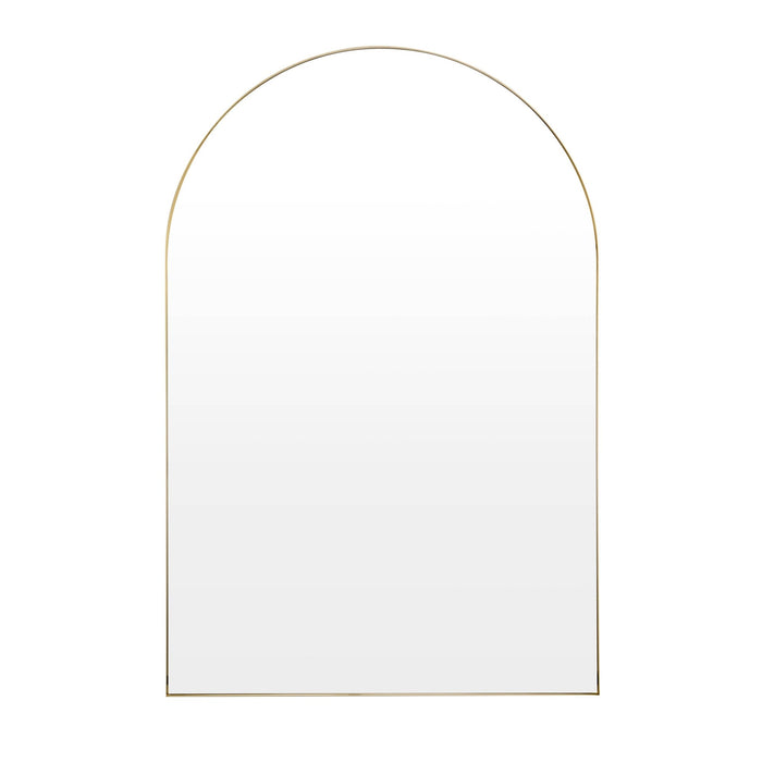 Arched Wall Mirror - Gold - DUSK