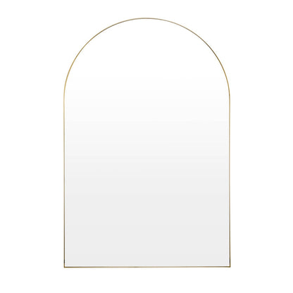 Arched Wall Mirror - Gold - DUSK