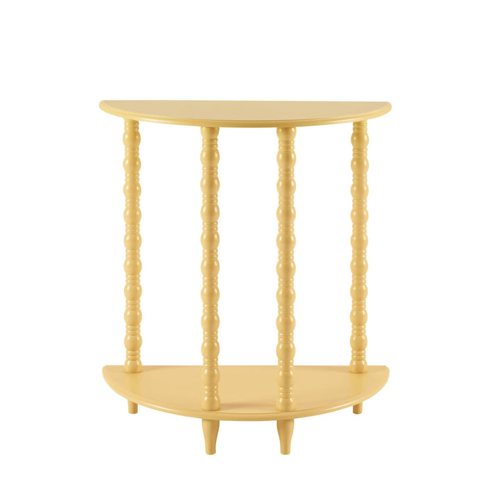 Bonnie Bobbin Console Table - Vibrant Yellow - DUSK