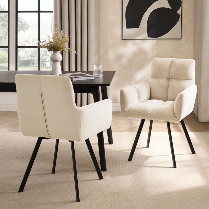 Brooke Dining Chair - Ecru - DUSK