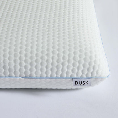 Cooling Memory Foam Standard Pillow - White - DUSK