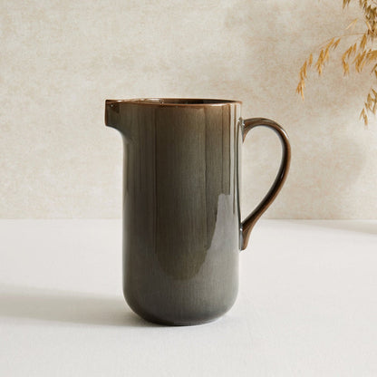 Juniper Reactive Glaze Pitcher - Grey/Blue - DUSK
