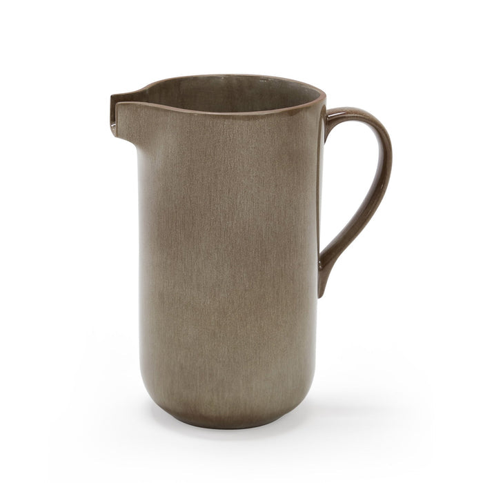 Juniper Reactive Glaze Pitcher - Mocha - DUSK