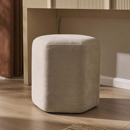 Kirsten Stool - Chenille Oatmeal - DUSK