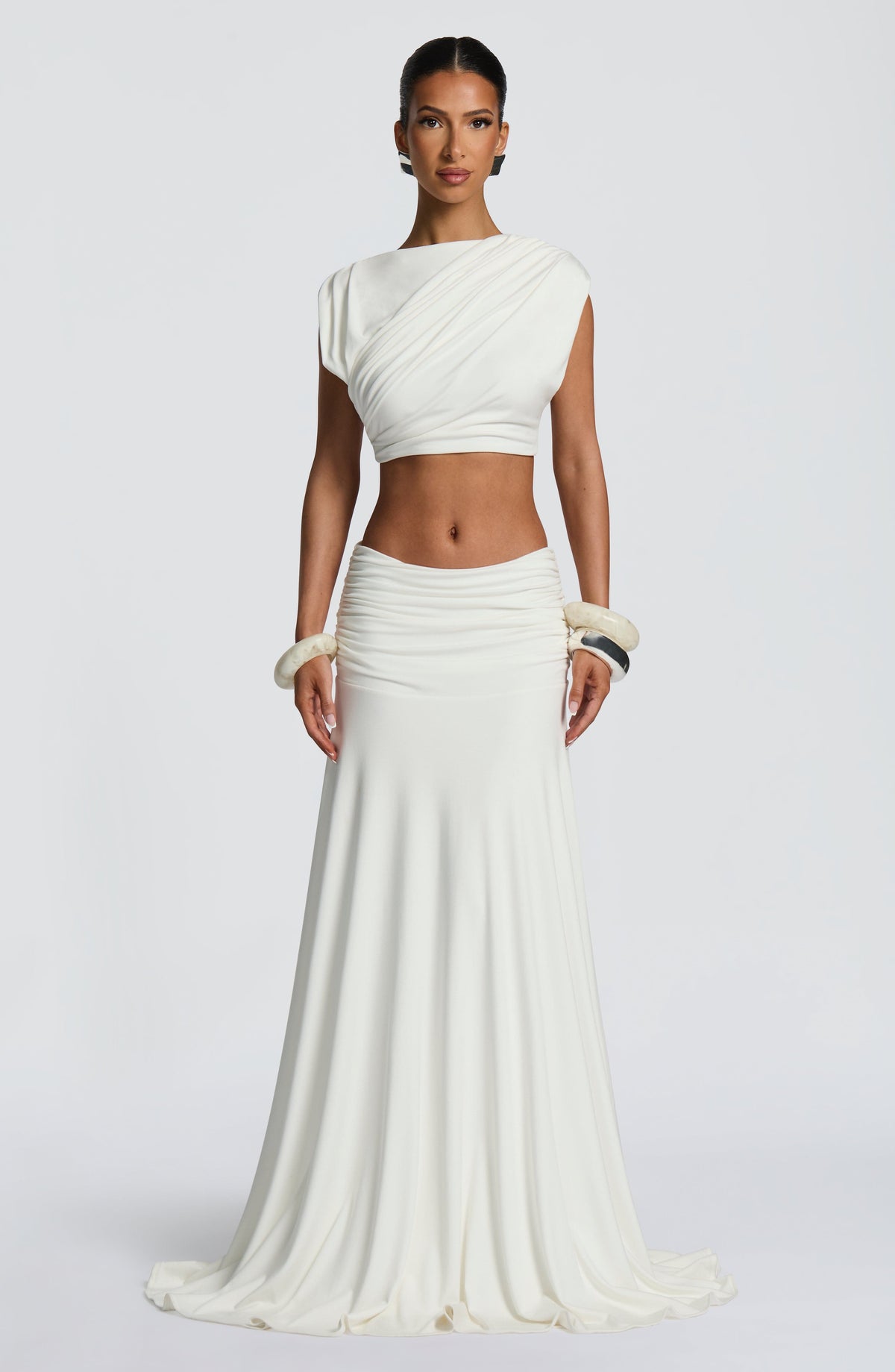 Paige Maxi Skirt - Ivory