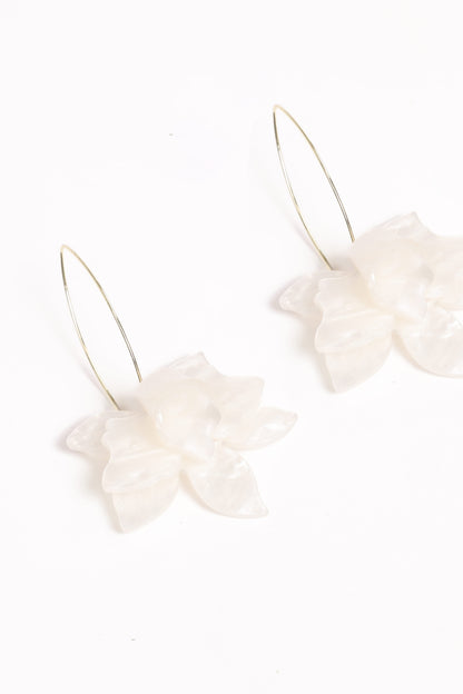Edel Earrings - White