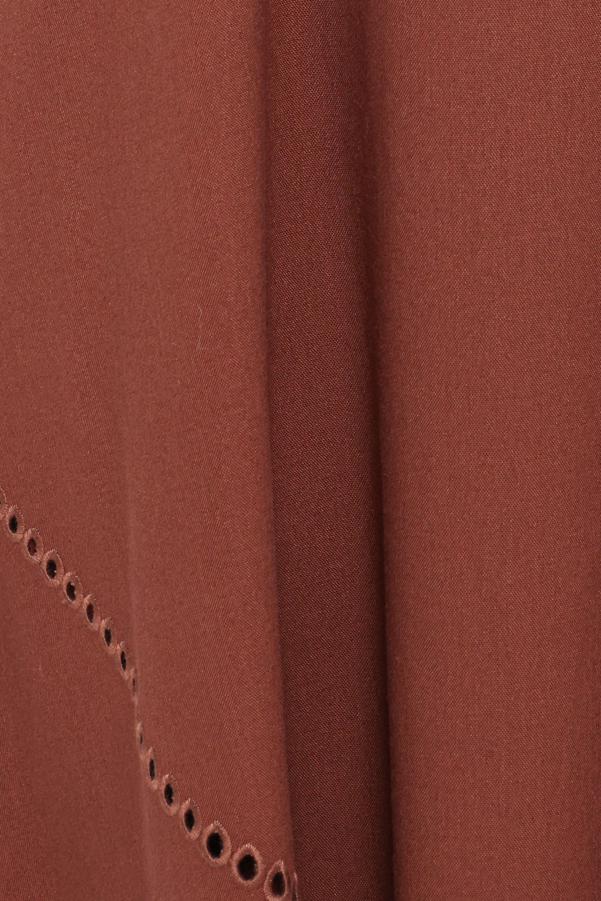 Como Strapless Maxi Dress - Brown