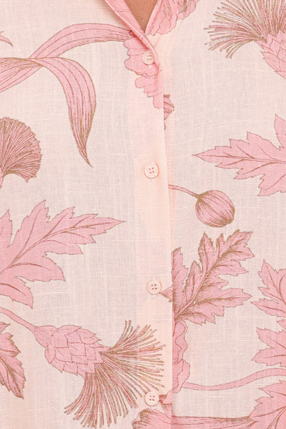 Ellisa Romper - Pink Floral
