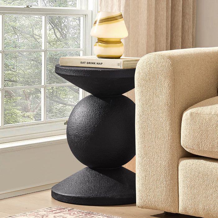 Raya Side Table - Black - DUSK