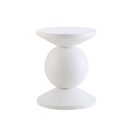 Raya Side Table - Off White - DUSK