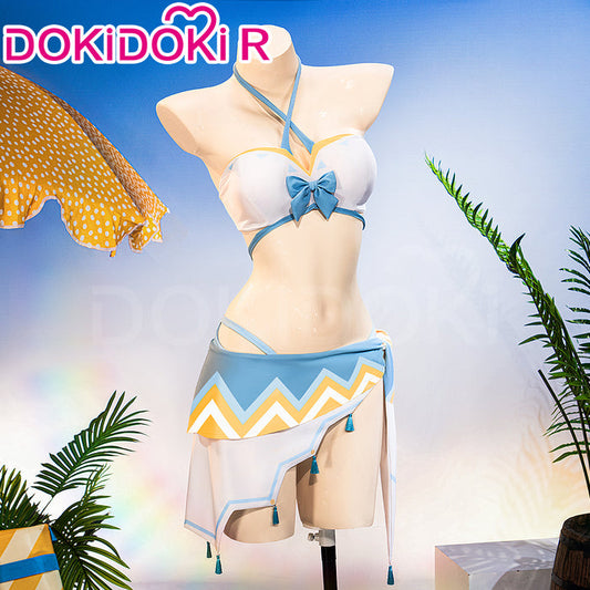 【Ready For Ship】【Size S-3XL】DokiDoki-R Game Genshin Impact Cosplay Lumine Costume Swimsuit Natlan