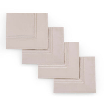 Regent 400 Thread Count Set of 4 Napkins - Champagne - DUSK