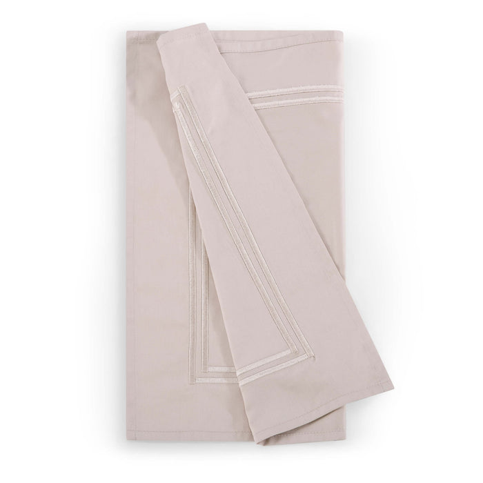 Regent 400 Thread Count Set of 4 Napkins - Champagne - DUSK