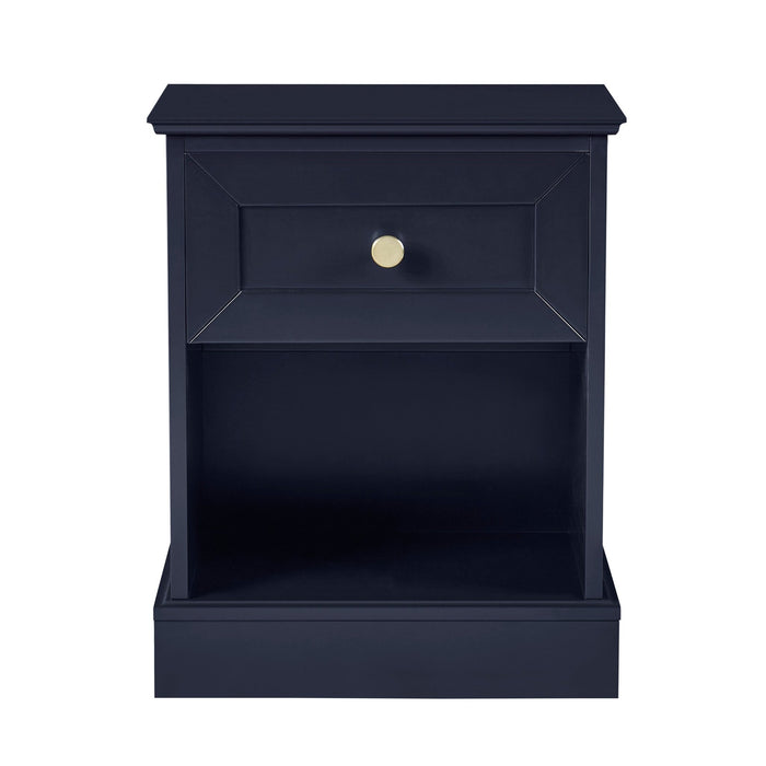 Ruby 1 Drawer Nightstand - Midnight - DUSK