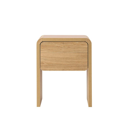 Samira Side Table - Light Wood - DUSK