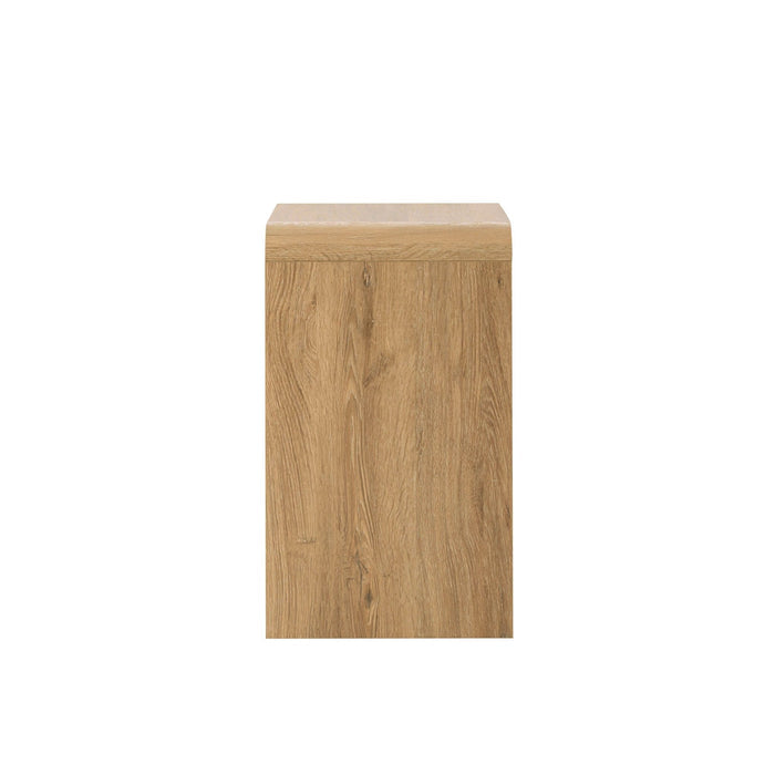 Samira Side Table - Light Wood - DUSK