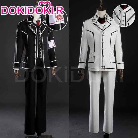 【Size S-2XL】DokiDoki-R Anime Vampire Knight Cosplay Kiryu Zero / Clan Kaname Costume Uniform