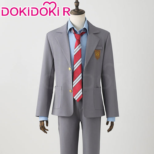 【Size XS-XL】DokiDoki-R Anime Your Lie in April Cosplay Kousei Arima Costume Uniform
