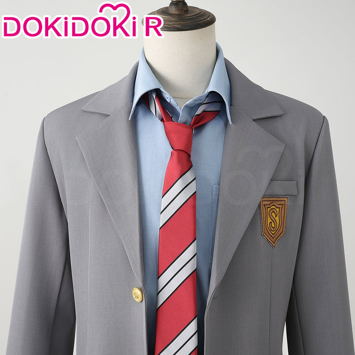 【Size XS-XL】DokiDoki-R Anime Your Lie in April Cosplay Kousei Arima Costume Uniform