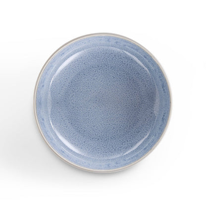 Sutton Stoneware Set of 4 Cereal Bowls - Light Blue - DUSK