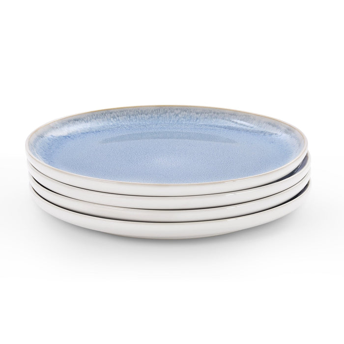 Sutton Stoneware Set of 4 Side Plates - Light Blue - DUSK