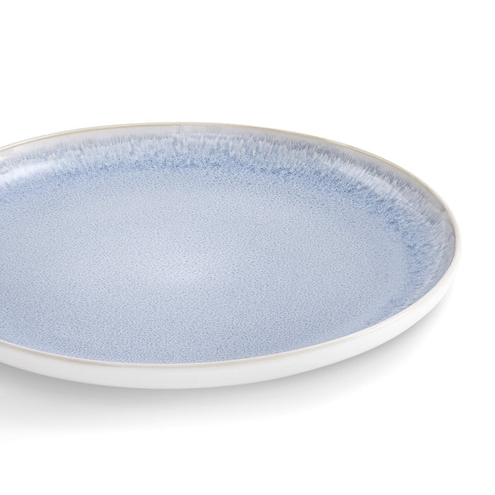 Sutton Stoneware Set of 4 Side Plates - Light Blue - DUSK
