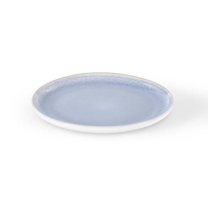 Sutton Stoneware Set of 4 Side Plates - Light Blue - DUSK