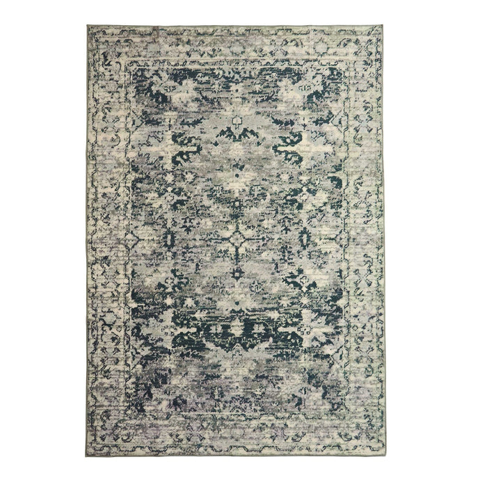 Zahra Persian Style Machine Washable Rug - Sage - DUSK