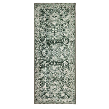Zahra Persian Style Machine Washable Runner - Sage - DUSK